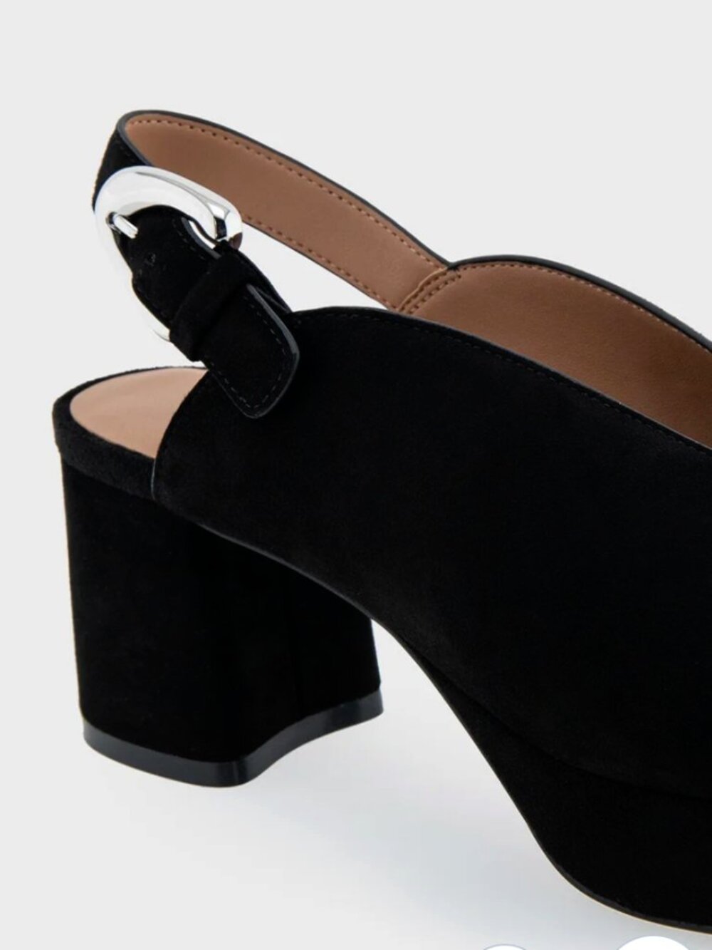 Areosoles Black Platform Cornilia Shoe. - Picture 5 of 8